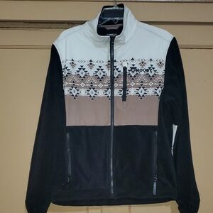 Hooey Black and Cream Aztec Jacket